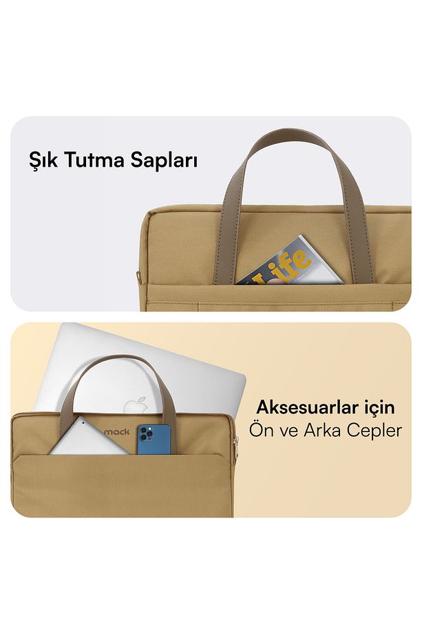 Mce-1513 15.6" Nova Eco Notebook Çantası Camel - 3