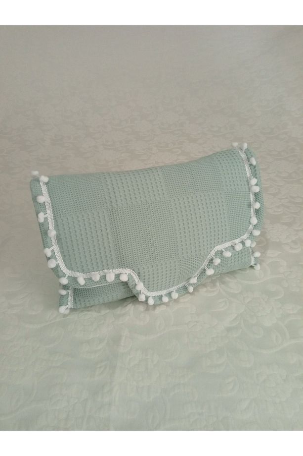 17 parçalık yuvarlak babynest seti ( muslin ve waffle pike kumaşları) - 3