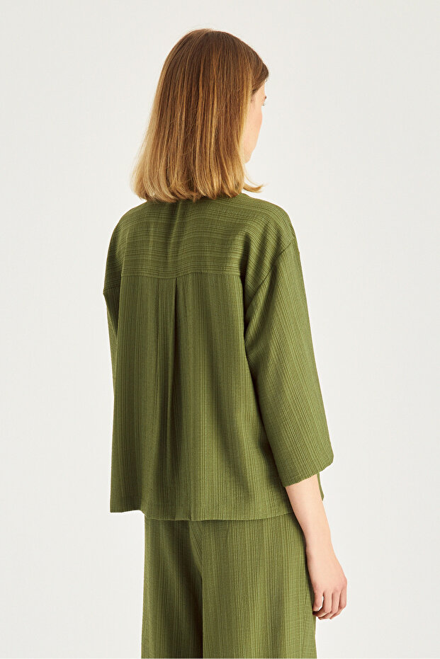 2306 BLUZ YEŞİL - 4