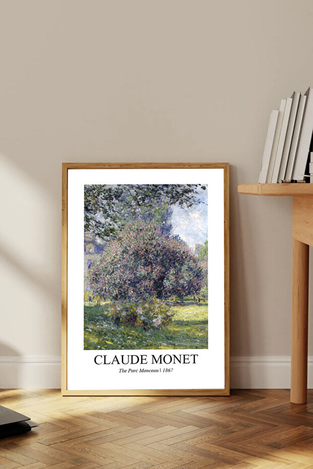 One Piece Wooden Framed Painting Claudemonettk0023