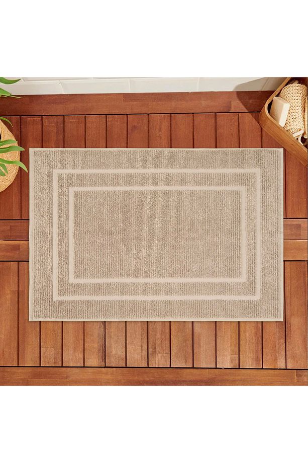 Soft Premium Ayak Havlusu - Bej - 50x70 cm - 1