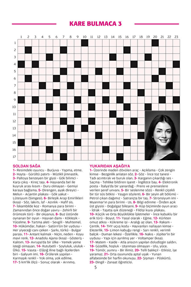 Kare Bulmaca 003 - 3