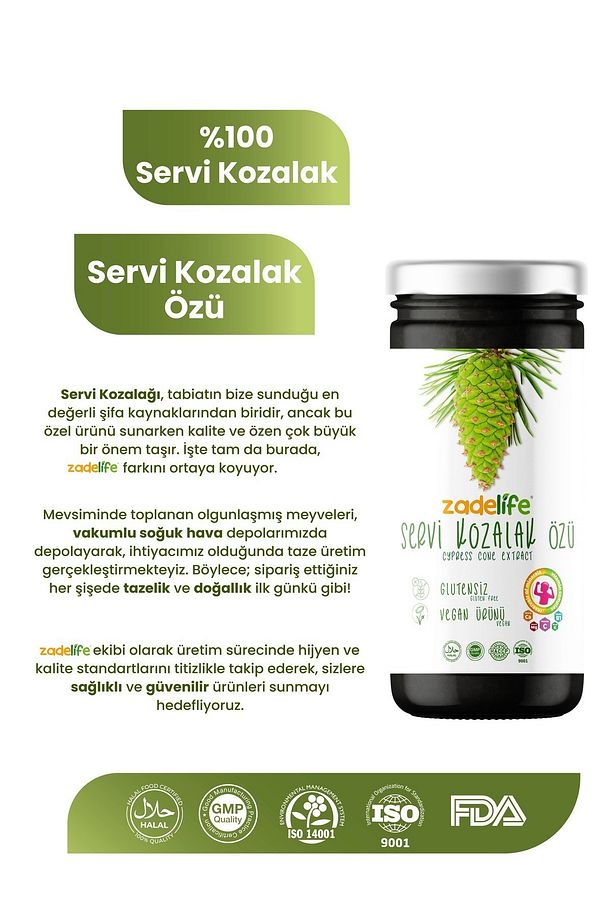 Servi Kozalak Özü 315 gr - 4