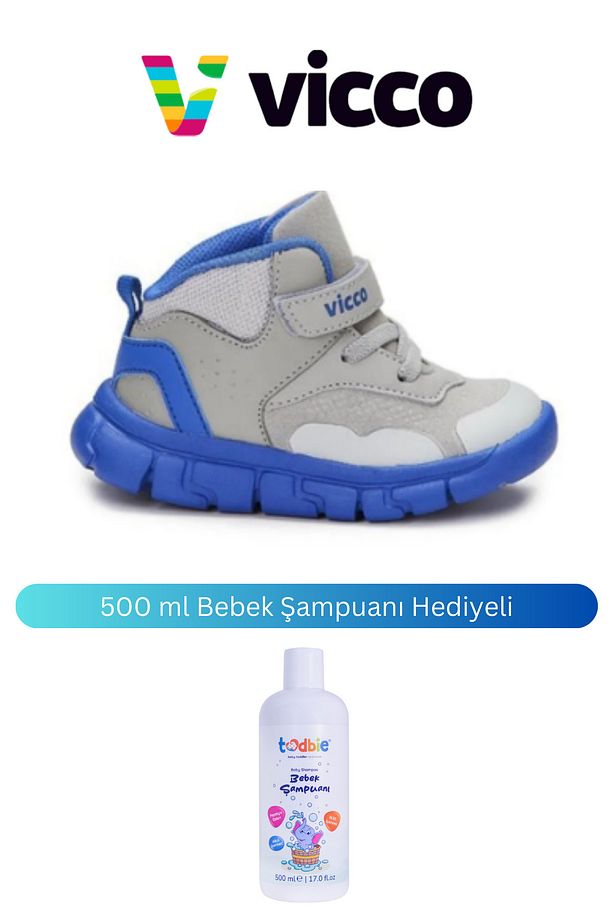 Çocuk Nano II Bebe Saks Mavi Phylon 946.B22K.155 Bot 500 ml Bebek Şampuanı Hediyeli - 1
