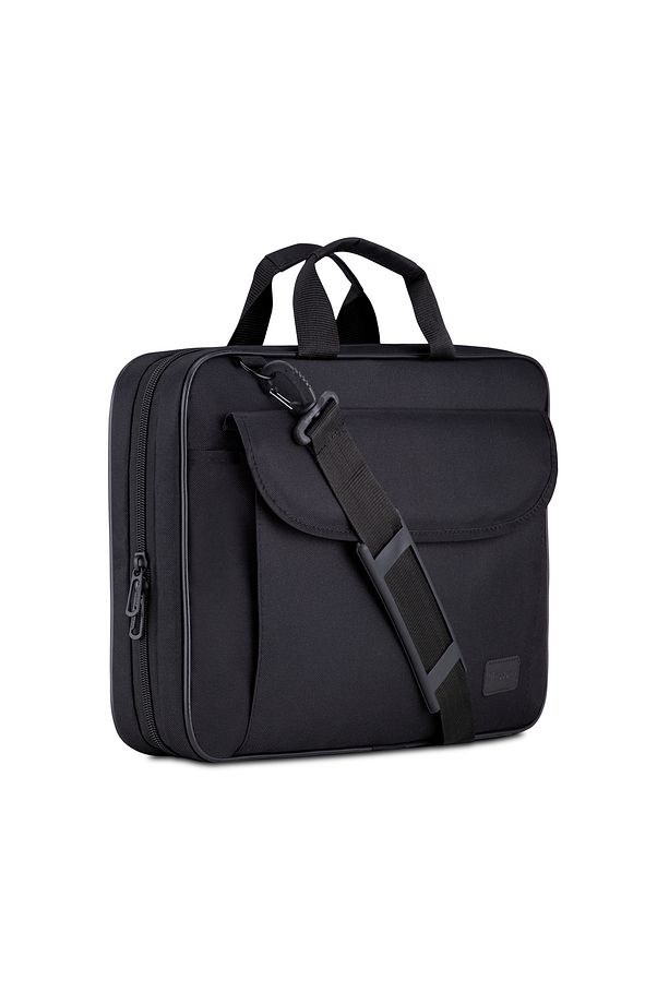 C100 15.6 Inç Uyumlulaptop , Notebook El Çantası-siyah - 8