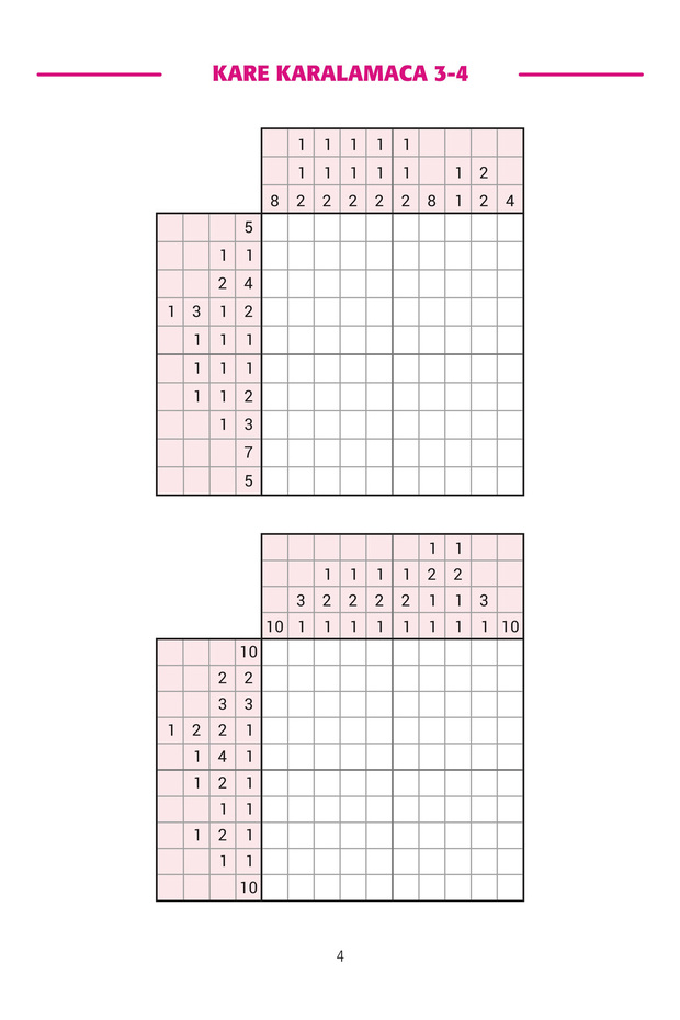 Kare Karalamaca Set-2 - 4