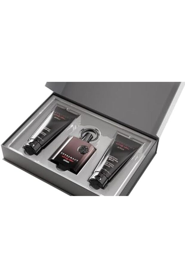 AFNAN Gift Set Supremacy Not Only Intense Eau De Perfume 100 ML + Shower Gel 150 ML + AfterShave 150 - 6