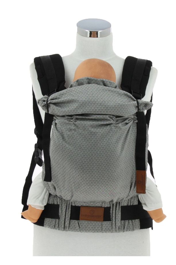 Bebekle Büyüyen %100 Pamuklu 0-4 Yaş Gri-nest New Age Ergonomik Bebek Kangurusu - 2