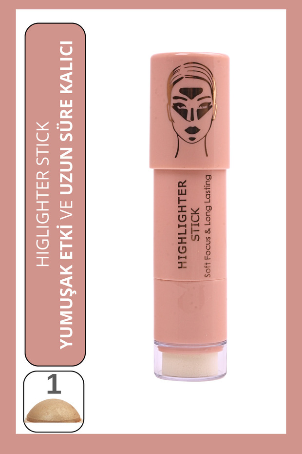 Highlighter Kalem - Highlighter Stick (Atomatic) No : 01 - 1