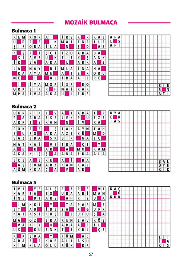 Karma Bulmaca 004 - 6