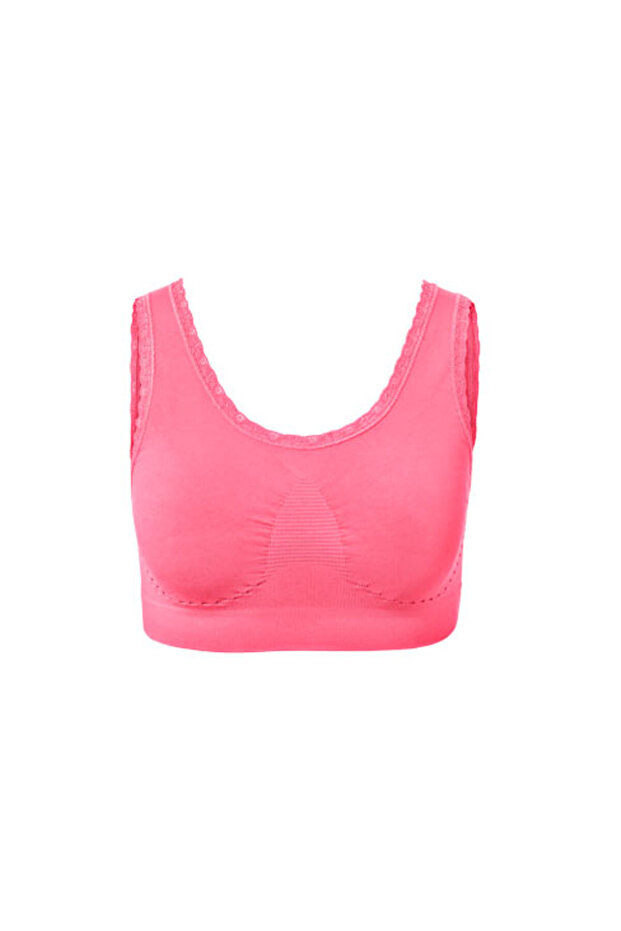 Dikişsiz Büstiyer, Pembe - 2