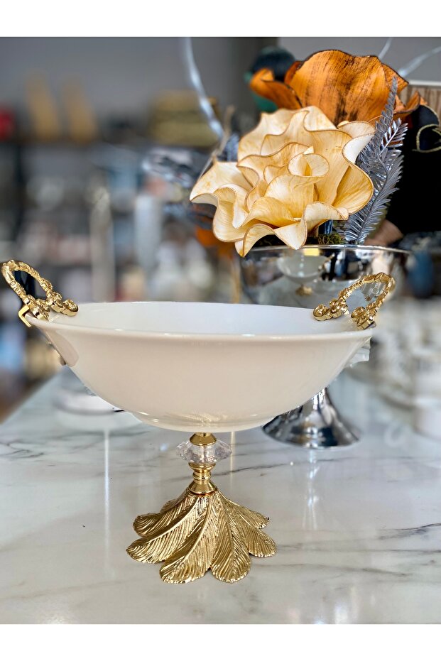 Luxury Porcelain Salad, Fruit, Serving Bowl 24 cm