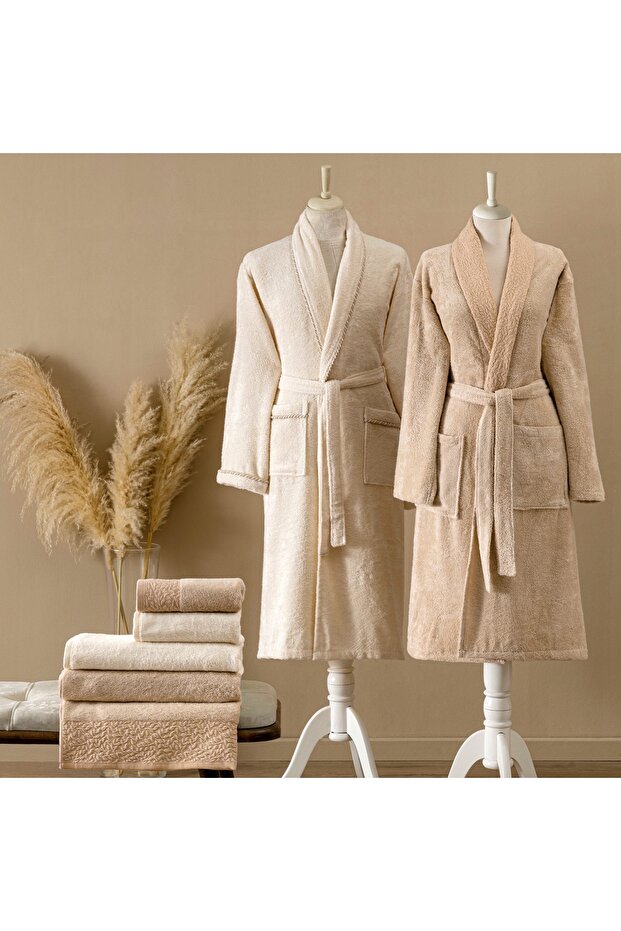 Vista Bamboo Classic Family Set Beige Ecru