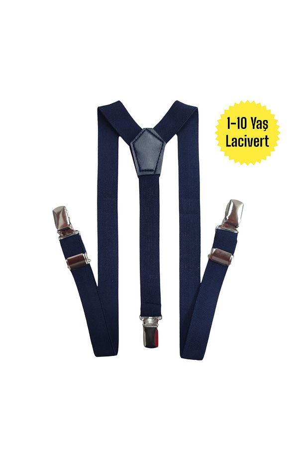 Askılı Çocuk Kemer Lacivert-1-10 Yaş. - 1