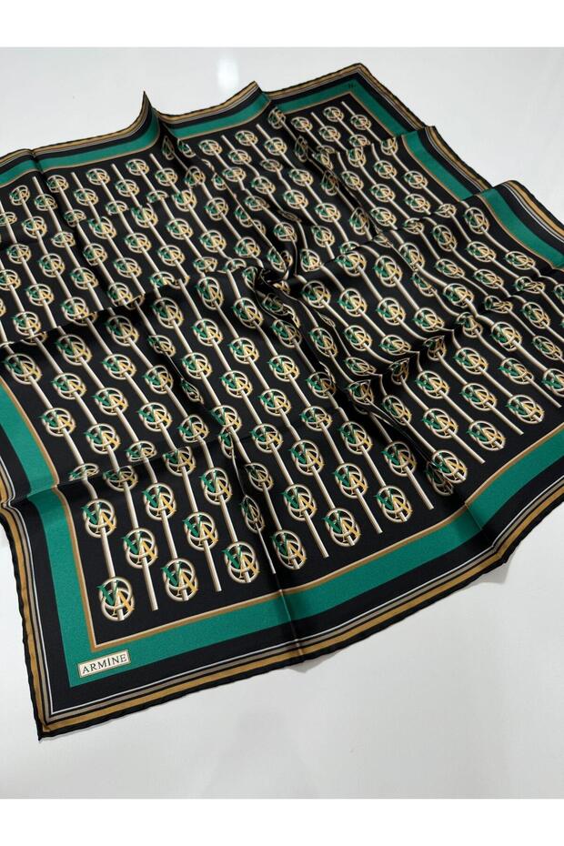 Nostalgia Series Twill Silk Scarf 8822D-38