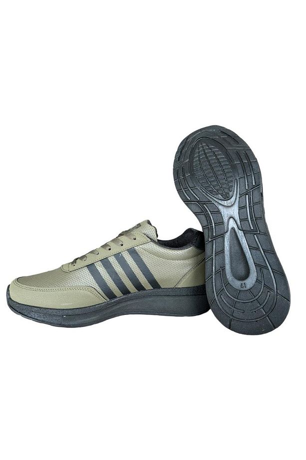 Unisex Spor Ayakkabı HAKİ - SİYAH - 5