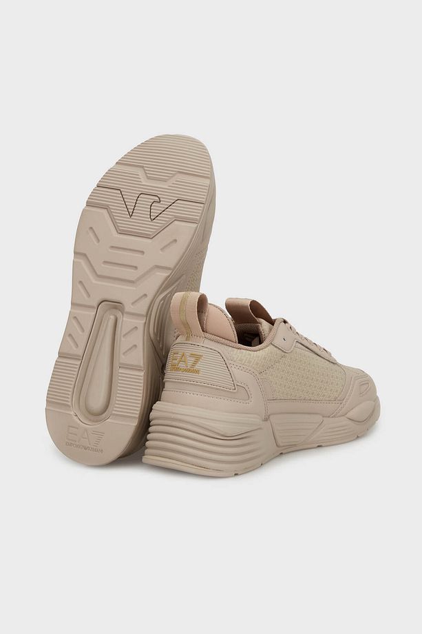 Logolu Gold Detaylı Kalın Taban Sneaker Ayakkabı Unisex AYAKKABI X8X221 XK437 R977 - 5