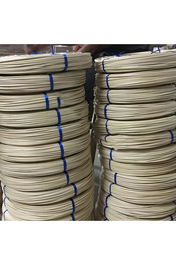 Rattan Core Doğal Yuvarlak Bambu Çubuk 2.5 Mm 100 gr Dekoratif Örgü Rattan Ip - 3