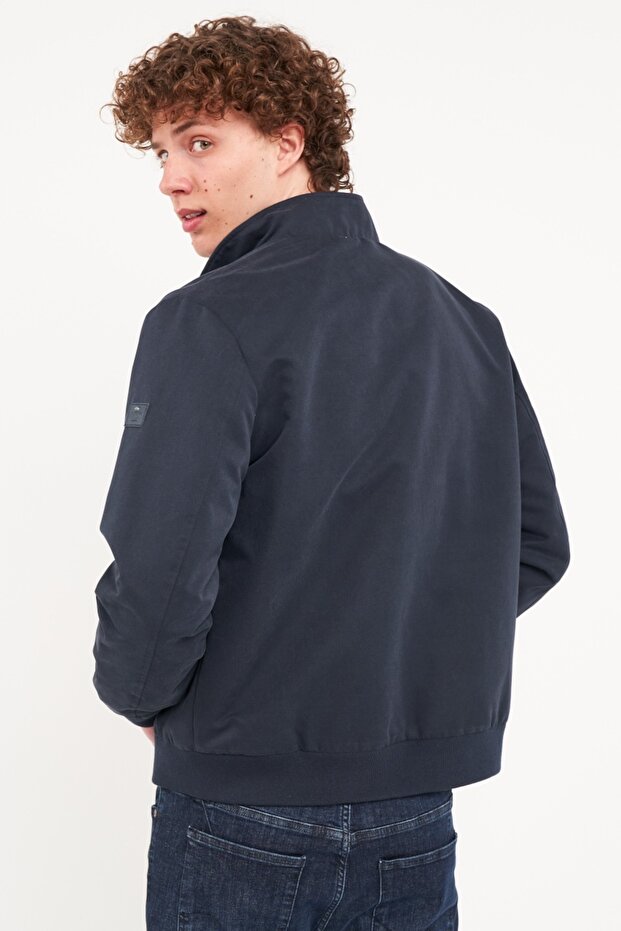 Men's solid color jacket - 2