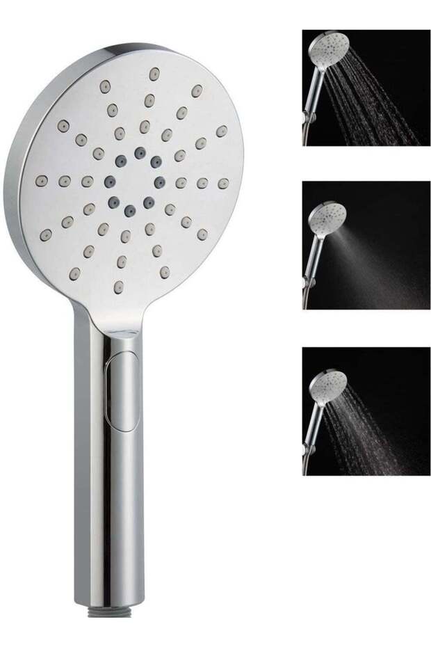 Handheld Shower Head With Flow Control
