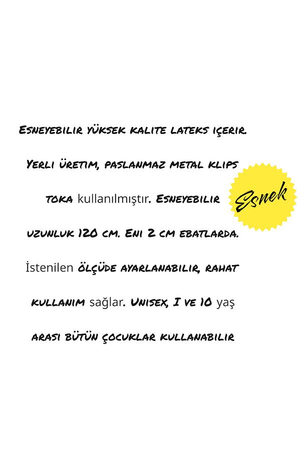 Askılı Çocuk Kemer Lacivert-1-10 Yaş. - 4