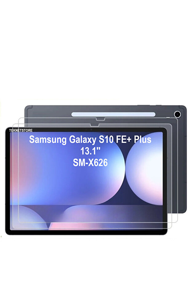 Samsung Galaxy Tab S10 Fe Plus 13.1 بوصة واقي شاشة نانو غير قابل للكسر زجاج شفاف متوافق تمامًا مع Sm-x626