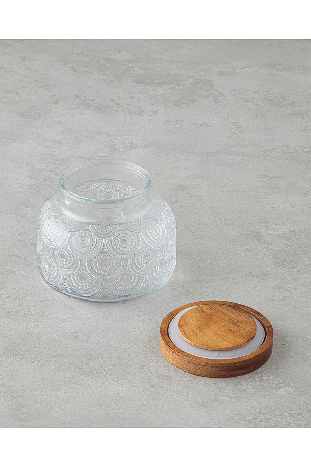 Flasky Cam Kavanoz 750 ml Kahverengi - 2