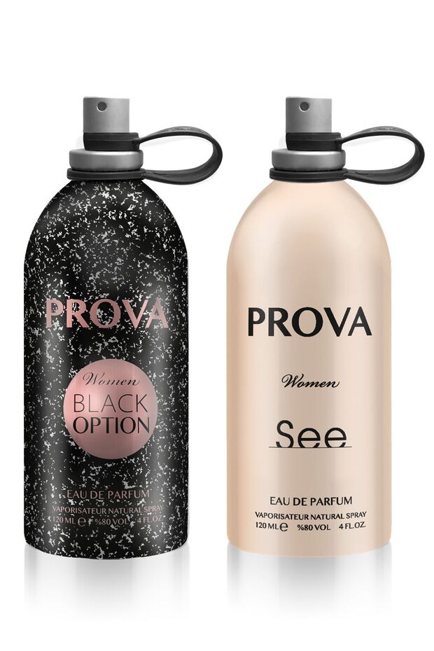 Black Option ve See EDP Kadın Parfüm Seti x2 120 ml - 1