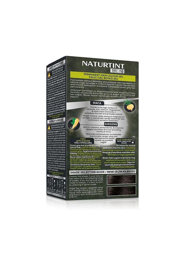 Men 3N Koyu Kestane Erkekler için Doğal Saç Boyası 170ML - 3