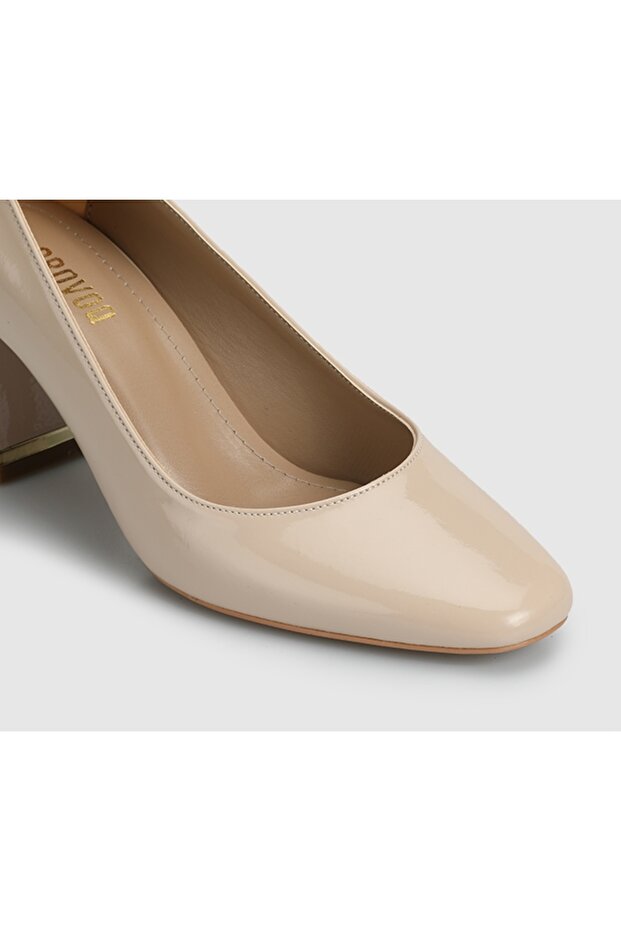 Pantofi de damă bej - 5