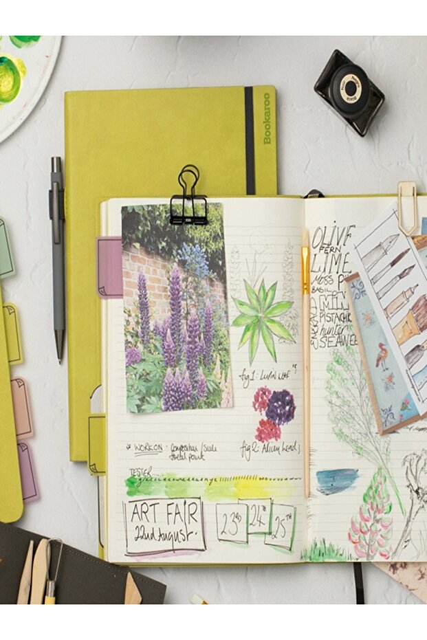 Bookaroo Bigger Things Notebook Journal -A4-Teal - 4