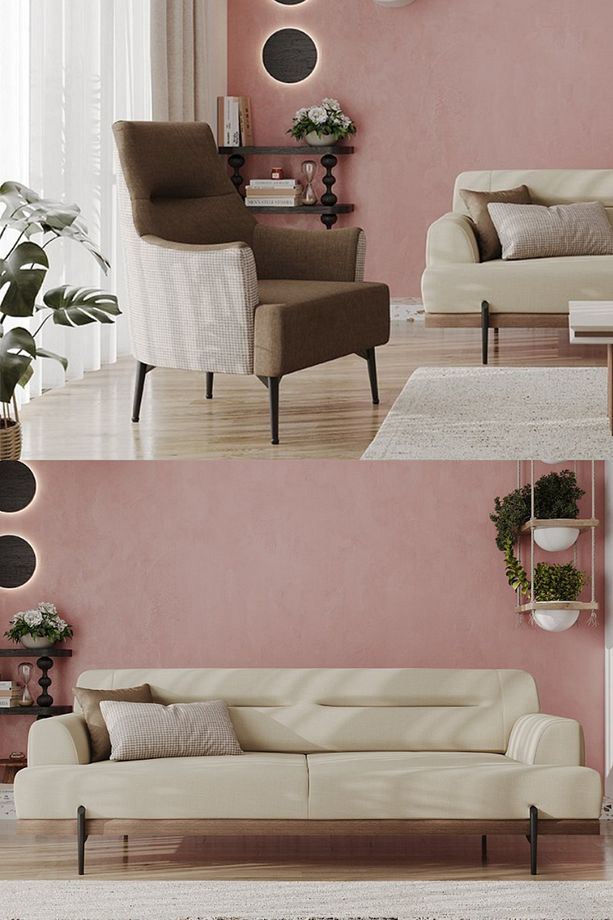 Linen Midi Düğün Paketi - Oturma Grubu / Yatak Odası Takımı / Yemek Odası Takımı - 2