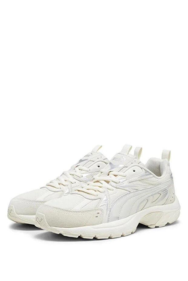 Milenio Tech Suede Uniseks Spor Ayakkabı BEJ - 1