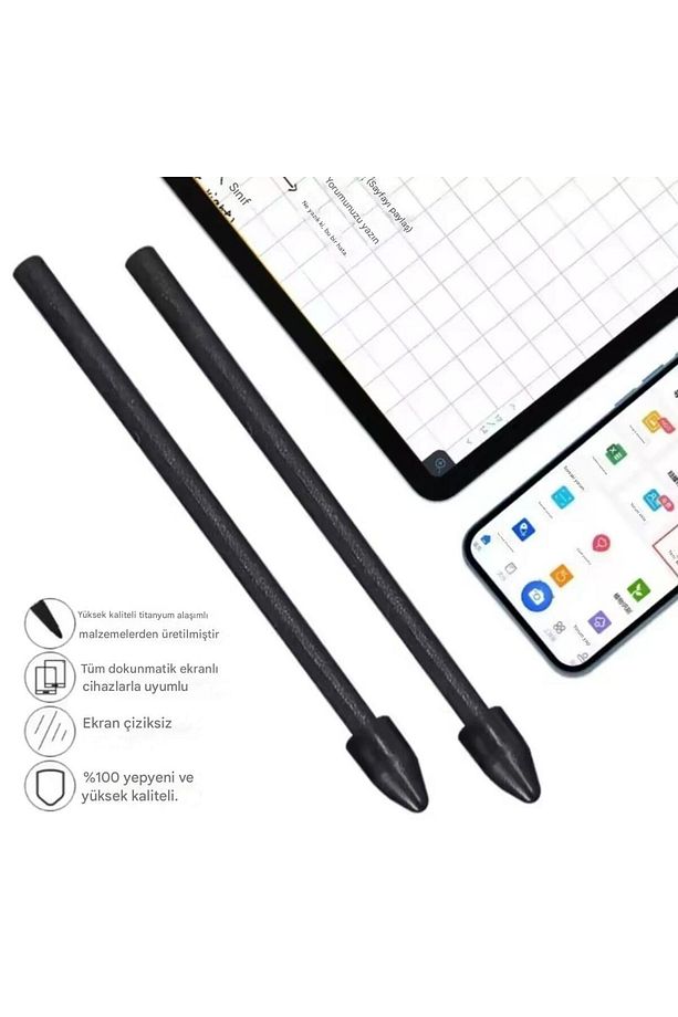 Samsung Galaxy Tab S8/S8 FE /S8 Ultra /S8 PLUS Yedek Kalem Ucu 5 Adet(Ekranı Kirletmez) S PEN UYUMLU - 3