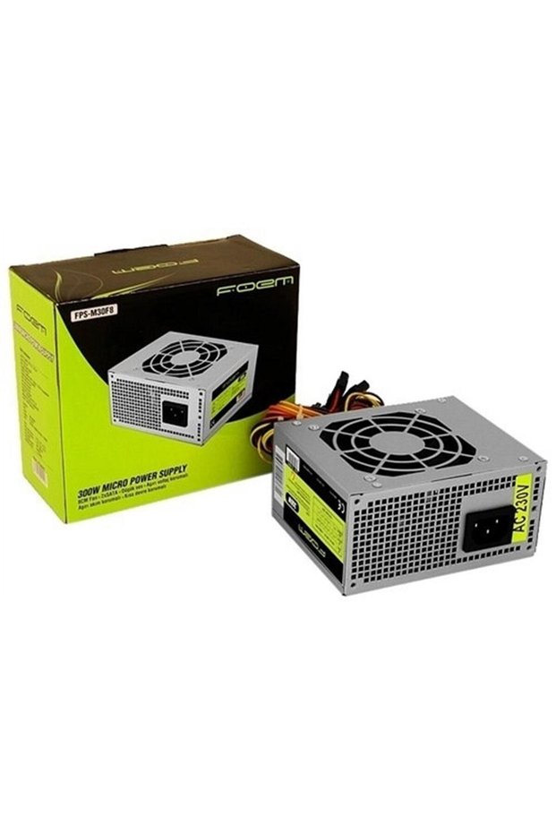 Frisby foem fps-m30f8 300w micro atx psu power supply