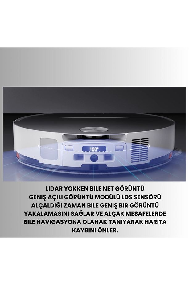 Yeni Uyarlanabilir Rota Algoritması Ultrasonik Halı Algılama Akıllı Robot Süpürge - 2