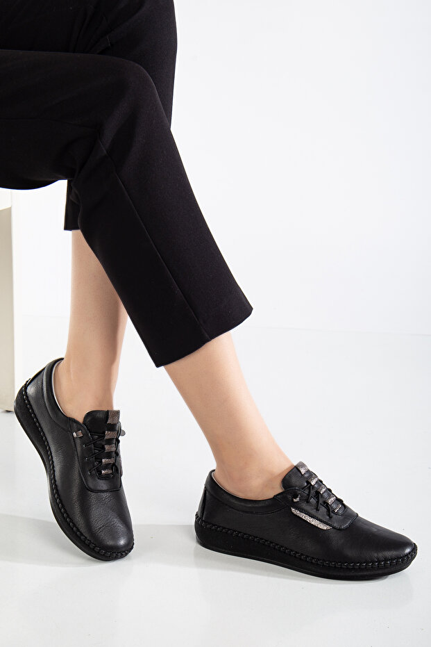 00145400 Genuine Leather Full Orthopedic Extra Soft Casual Shoes