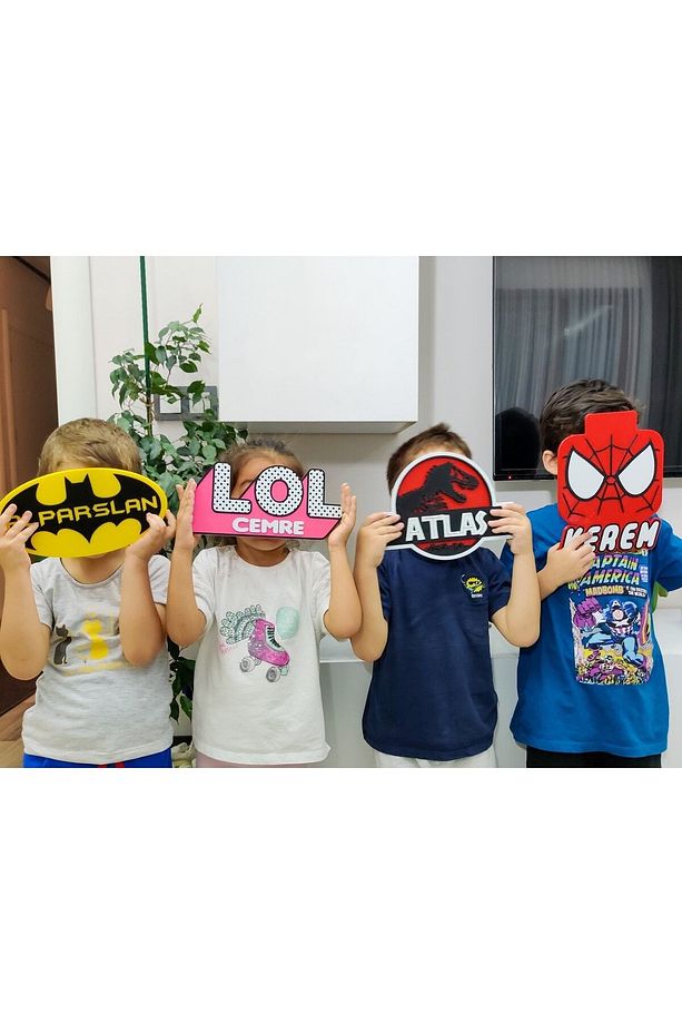 3 Boyutlu Örümcek Adam Spiderman Çocuk Odası Dekor Kapı Ve Duvar Süsü Parti Süsü - 8