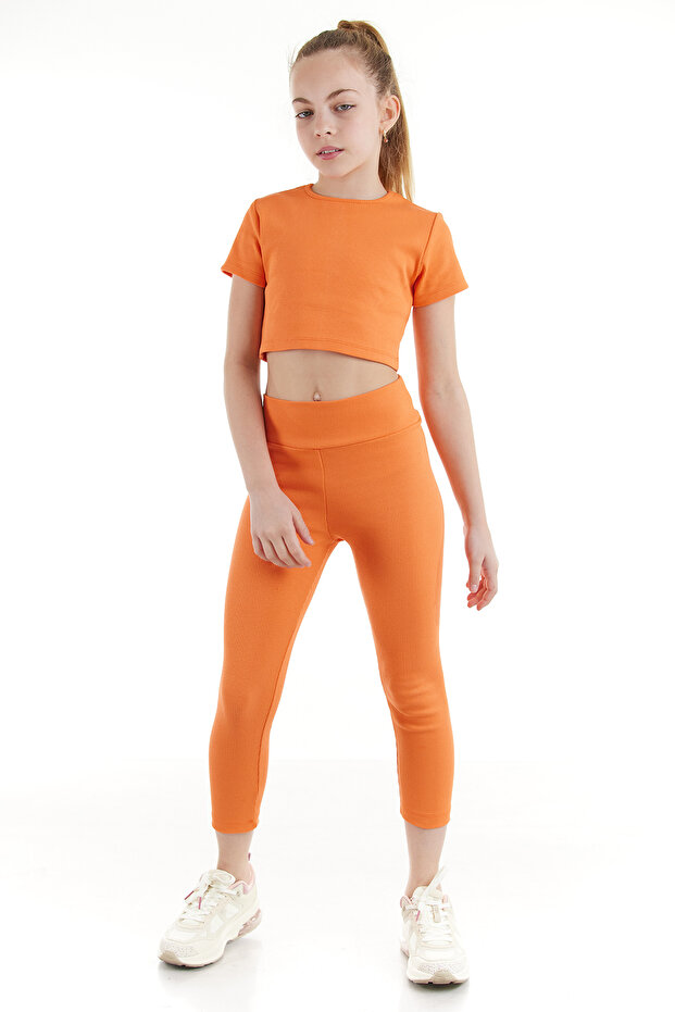 Basic Capri Tshirt Takım - 4