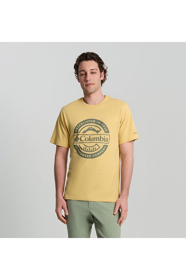 CSC Button Badge Erkek Kısa Kollu T-Shirt - 1