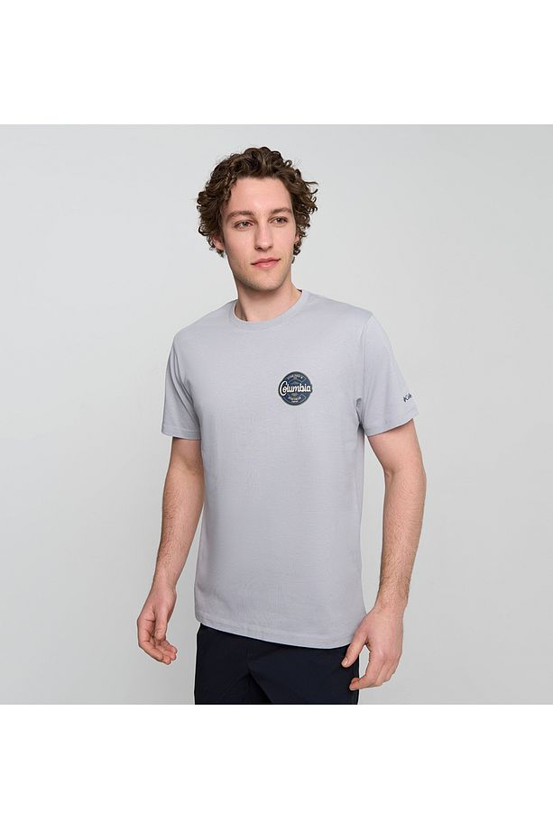 CSC Button Stamp Scripted Erkek Kısa Kollu T-Shirt - 7