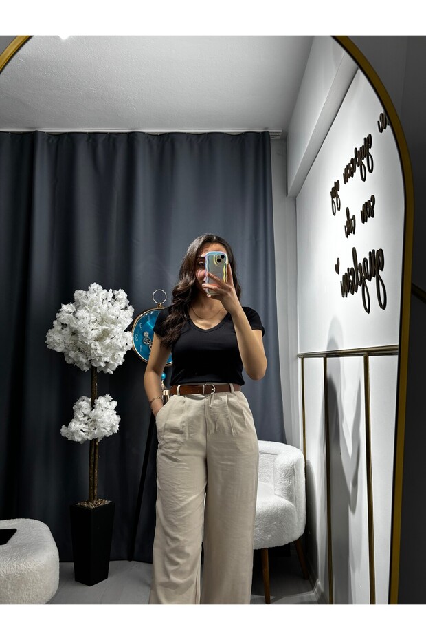 KEMERLİ PANTALON - 2