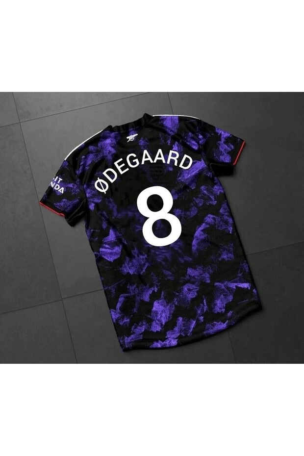 A.r.s.e.n.a.l 2023/24 Yeni Sezon Ødegaard Özel Konsept Forması (MOR) - 1