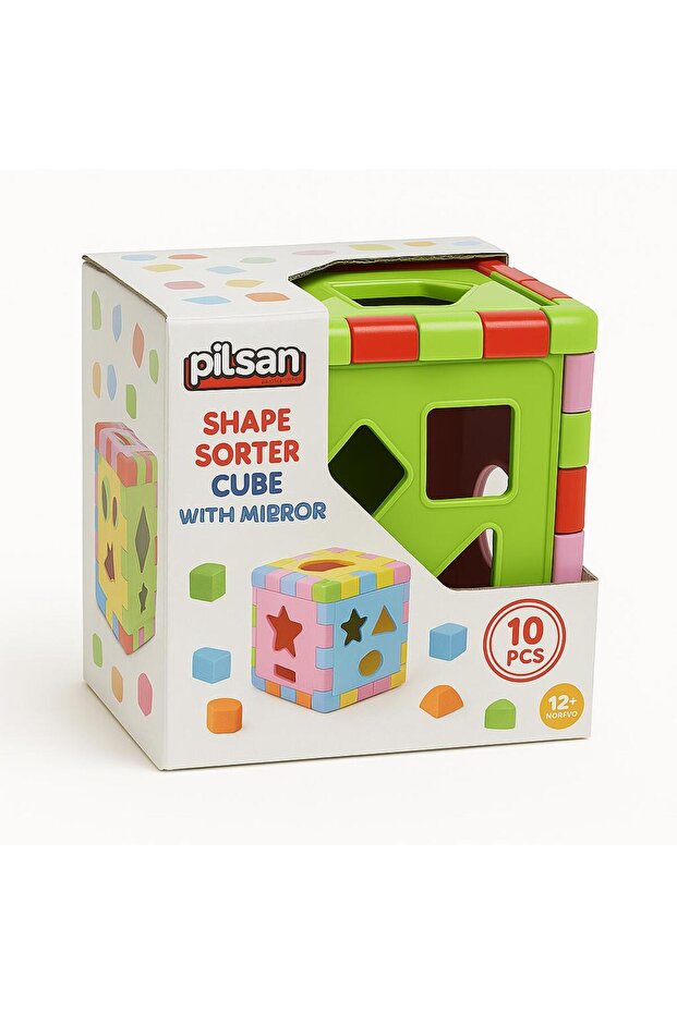 مكعب البحث والتنقيط مع مرآة مطور ذكاء الطفل - 4