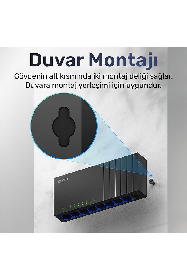 Gs108d 10/100/1000m 8 Port Gigabit Switch - 8