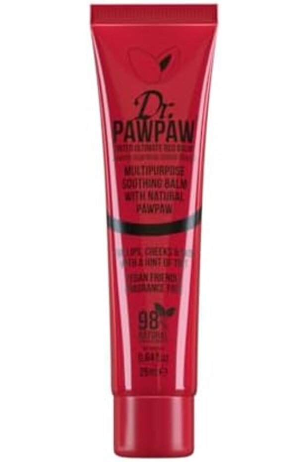 Dr.PAWPAW Tinted Ultimate Red Balm, Multi-Purpose, For Lips, Cheeks & Other Cosmetic Finishing, 25ml