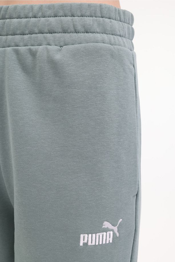 ESS Small No. 1 Logo Comf Yeşil Kadın Eşofman Altı - 4