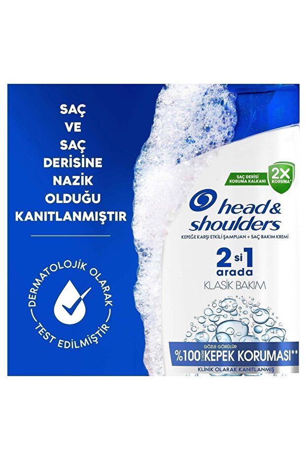 Head and Shoulders 330 Ml Şampuan 2-1 Klasik Bakım - 7