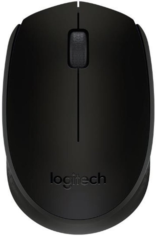 Mouse optic wireless Logitech B170, USB, 1000 DPI (Negru) - 3