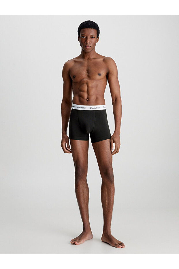 Erkek 3’Lü Trunk Boxer Seti - Cotton Stretch - 5